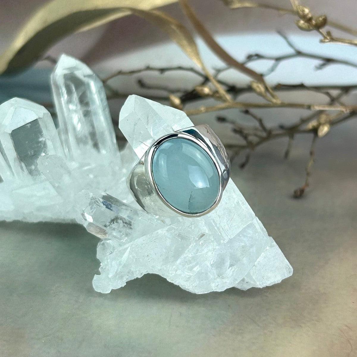 Pisces Star Sign Crystal Ring