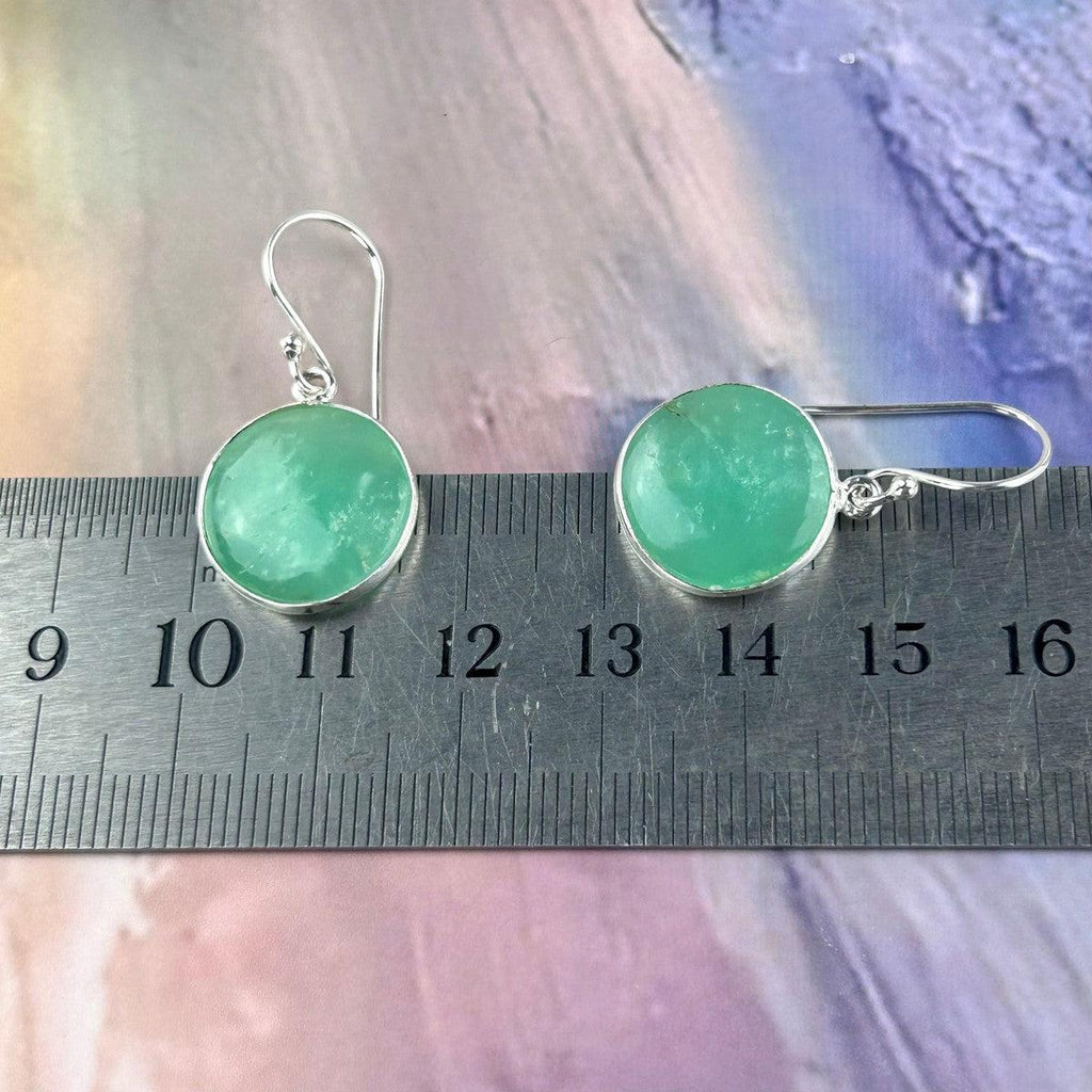Chalcedony Delicate Drop Earrings