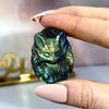Labradorite Crystal Carving