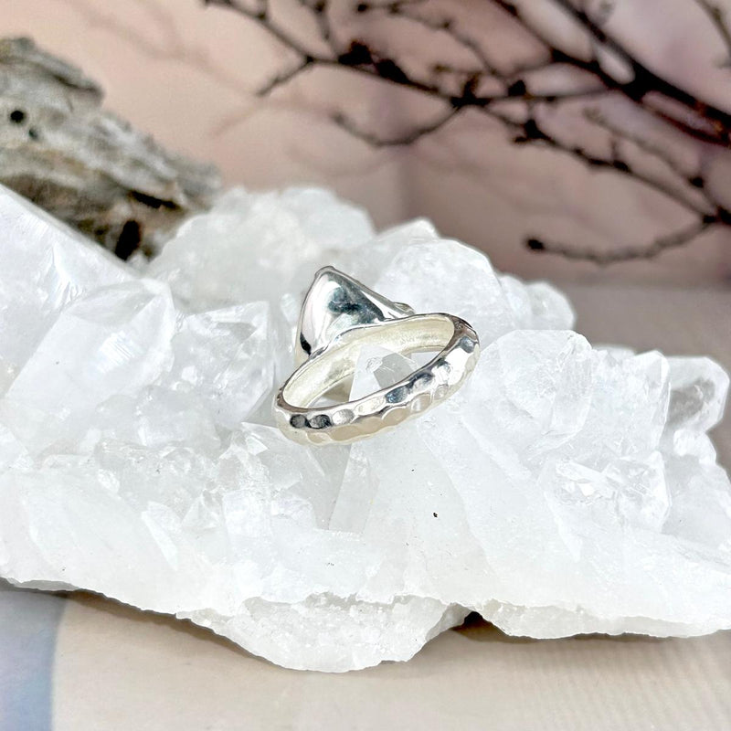 Organic Design Aquamarine Ring