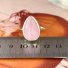 Women's Large Size Morganite Ring