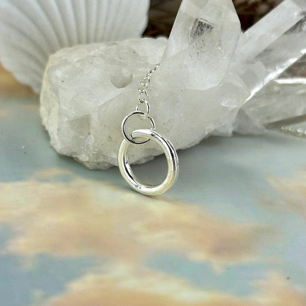 Sterling Silver Crystal Pendulum