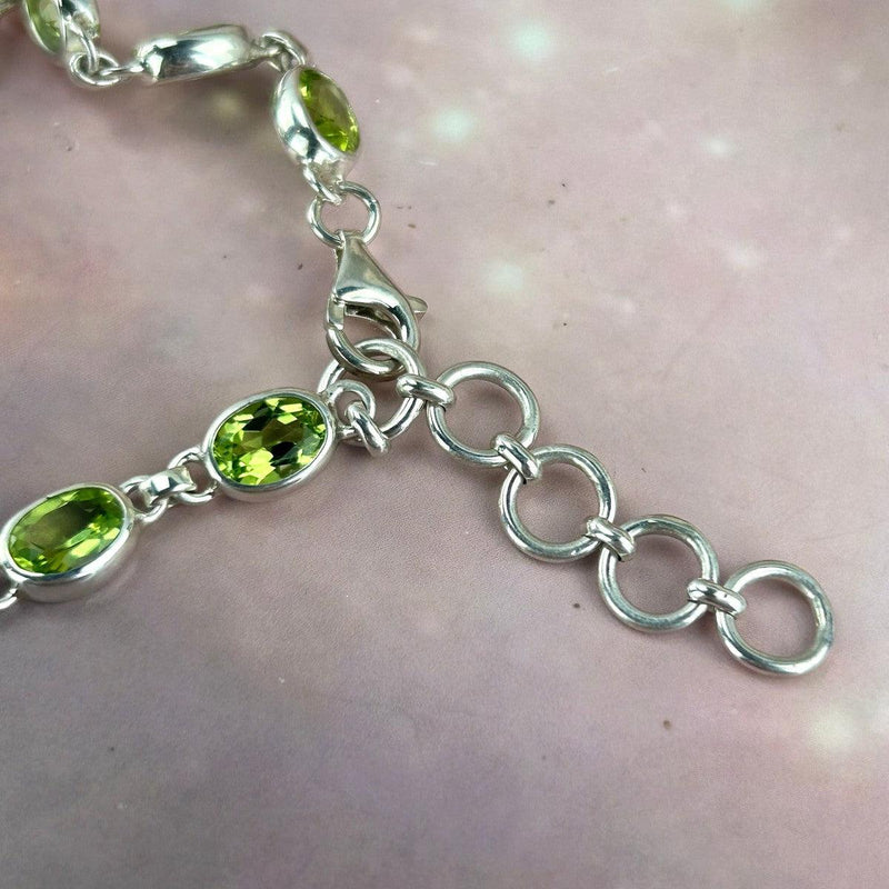 Sterling Silver Peridot Jewellery