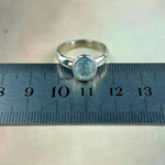 Oval Cut Aquamarine Ring