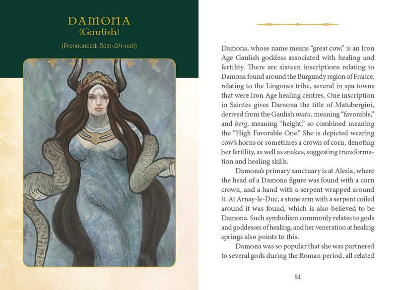 Celtic Goddesses, Witches, and Queens Oracle