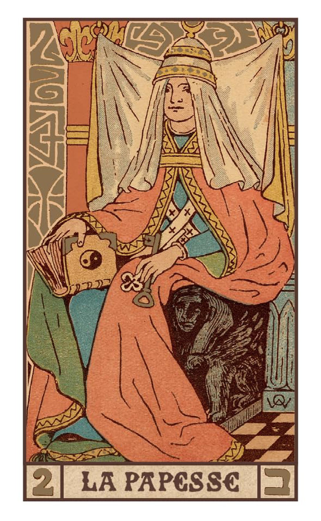 Mini Symbolic Tarot Of Wirth