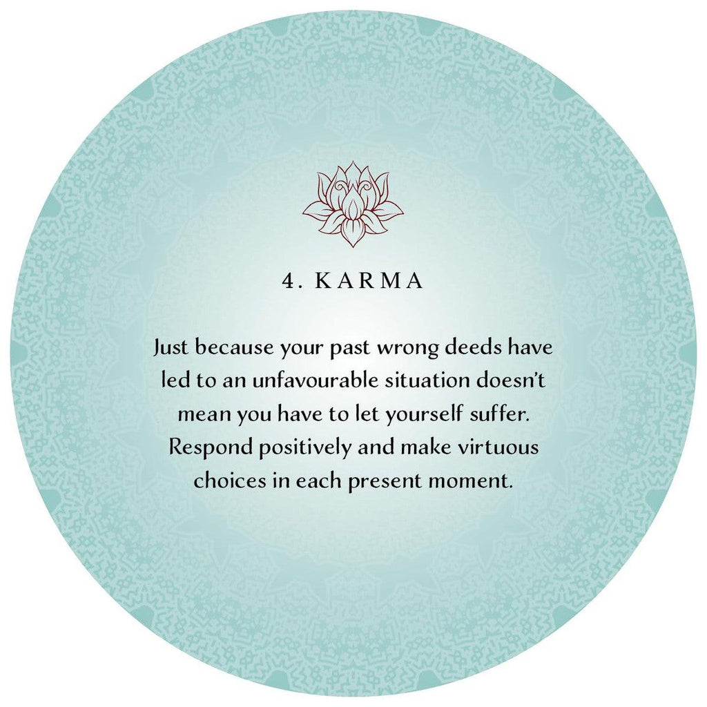Buddhism: The Science Of Peace & Happiness Oracle Cards