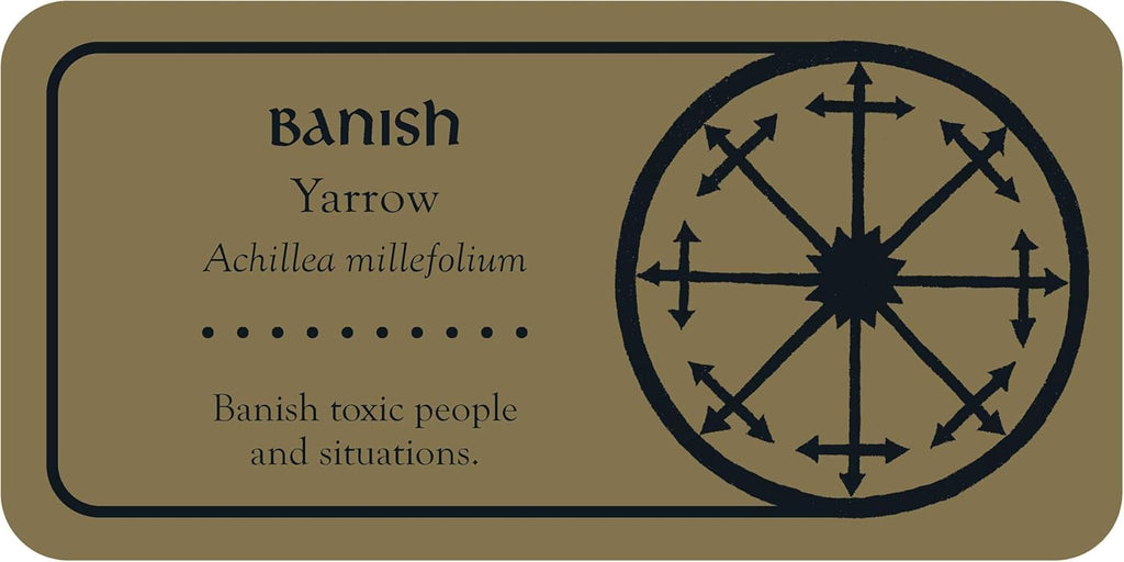Medieval Herb Sigils Card Deck