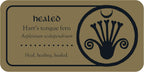 Medieval Herb Sigils Card Deck
