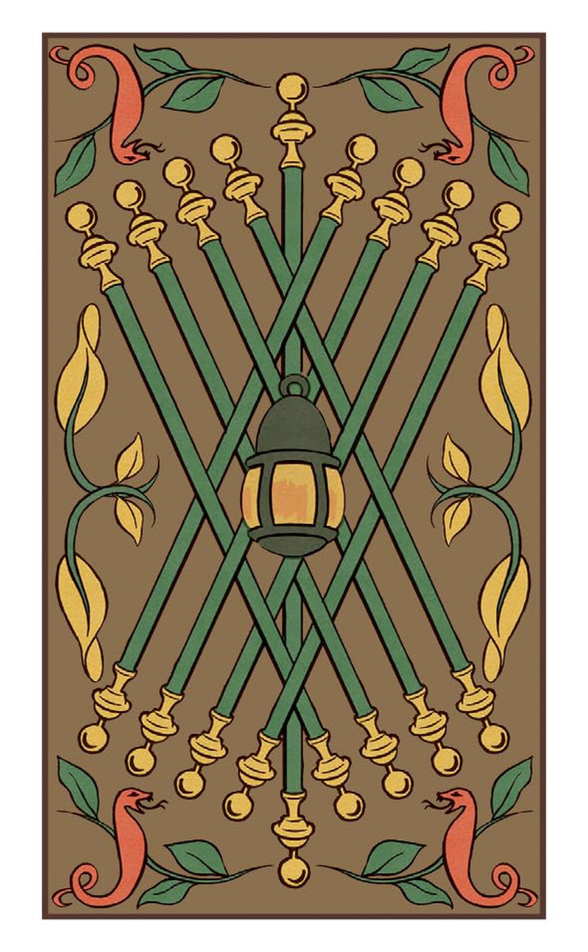 Mini Symbolic Tarot Of Wirth