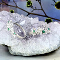 Contemporary Design Emerald Ring