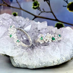 Contemporary Design Emerald Ring