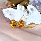 18ct Gold Amber Jewellery