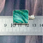 Amazonite 925 Silver Pendant