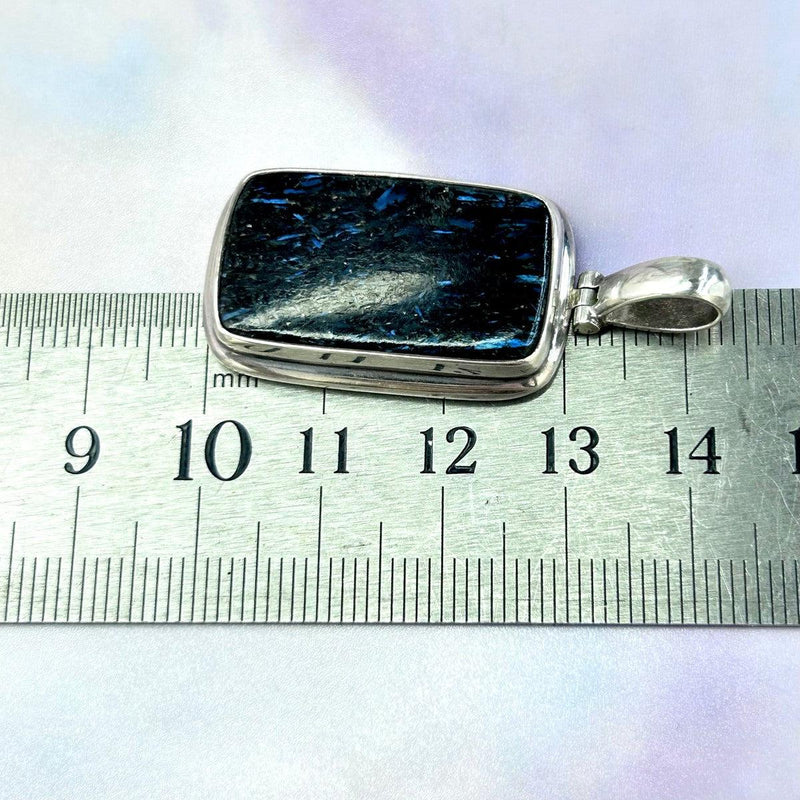 Nuummite Rectangle Pendant