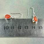 Everyday Carnelian Drop Earrings