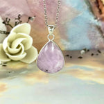 Lilac Coloured Crystal Jewellery