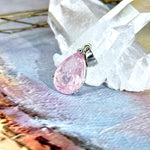 Morganite Pear Cut Pendant