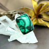 Malachite Rectangle Ring