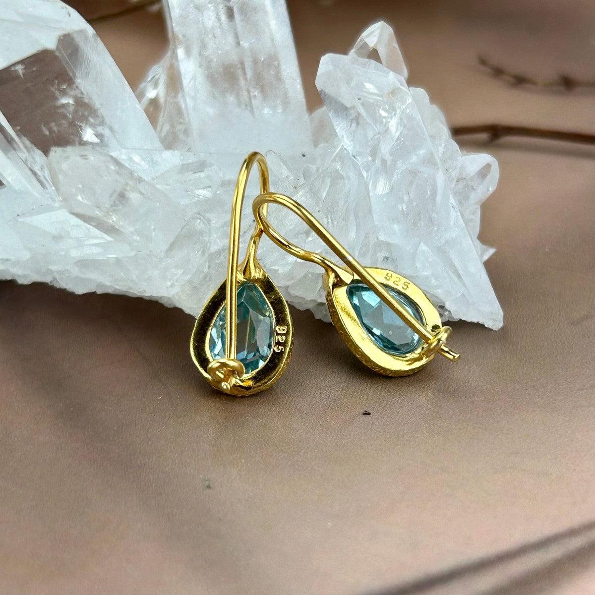December Birthstone Earrings
