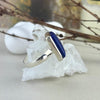 Vibrant Blue Stone Ring