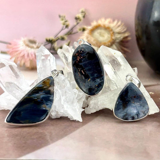 Pietersite Assorted Shape Pendants