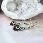 Ladybird Sterling Silver Earrings