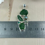 Diopside Sterling Silver Pendant