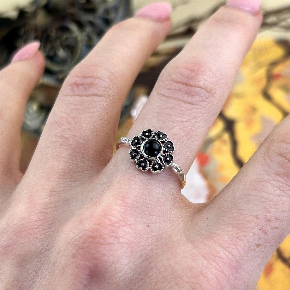 Women's Onyx Pinky Ring