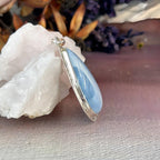  Owyhee Blue Opal Sterling Silver Pendant
