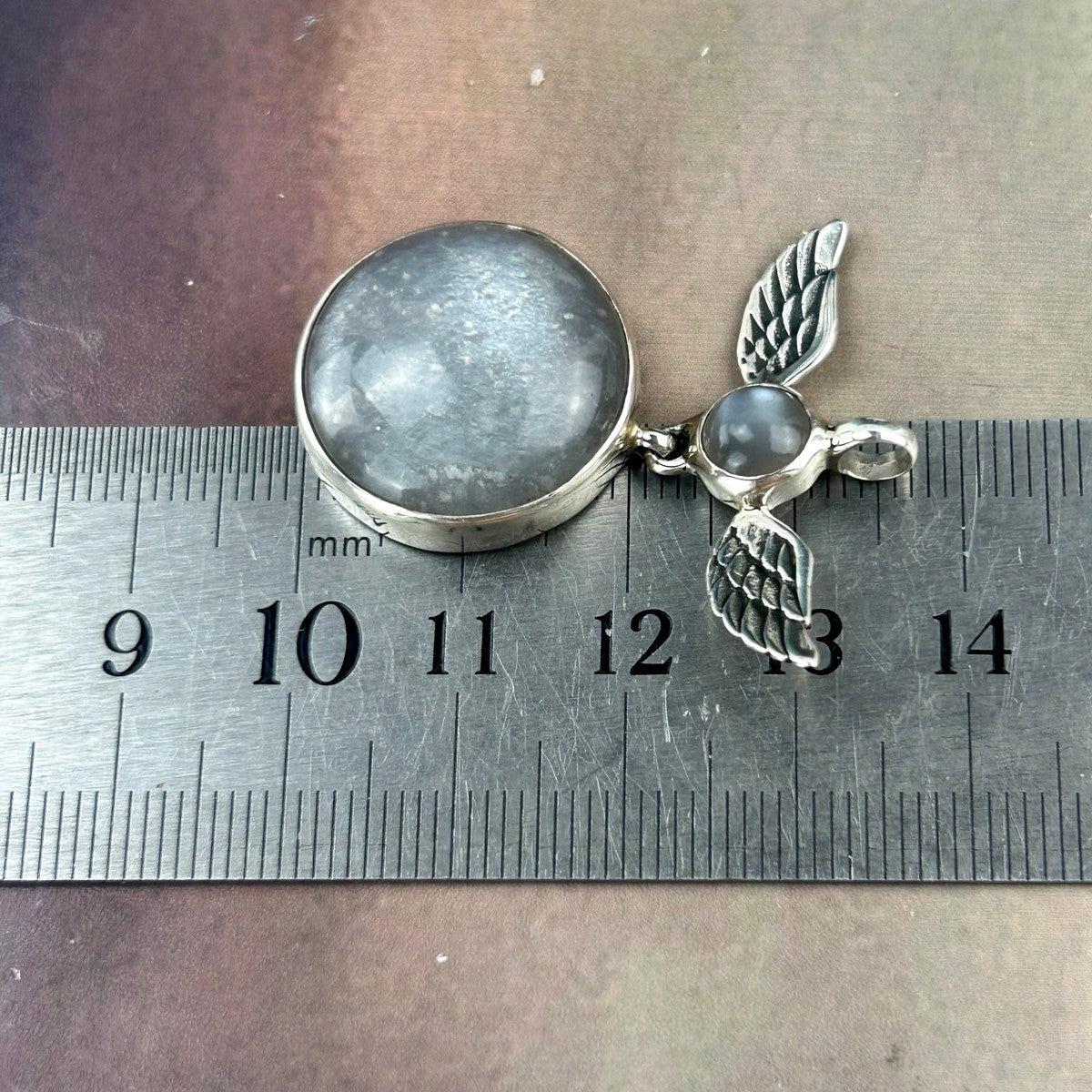 Silver Stone Pendant