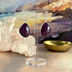 Women's Large Ruby Earrings