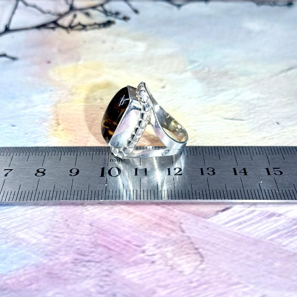 Citrine Chunky Ring