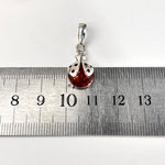 Baltic Cognac Amber Ladybug Pendant