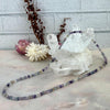 Fluorite Crystal Bead Necklace