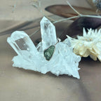 Freeform Moldavite Tektite Pendant