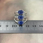 Tanzanite Sterling Silver Ring