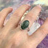 Small Size Green Kyanite Ring