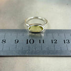 Bright Yellow Gemstone Ring