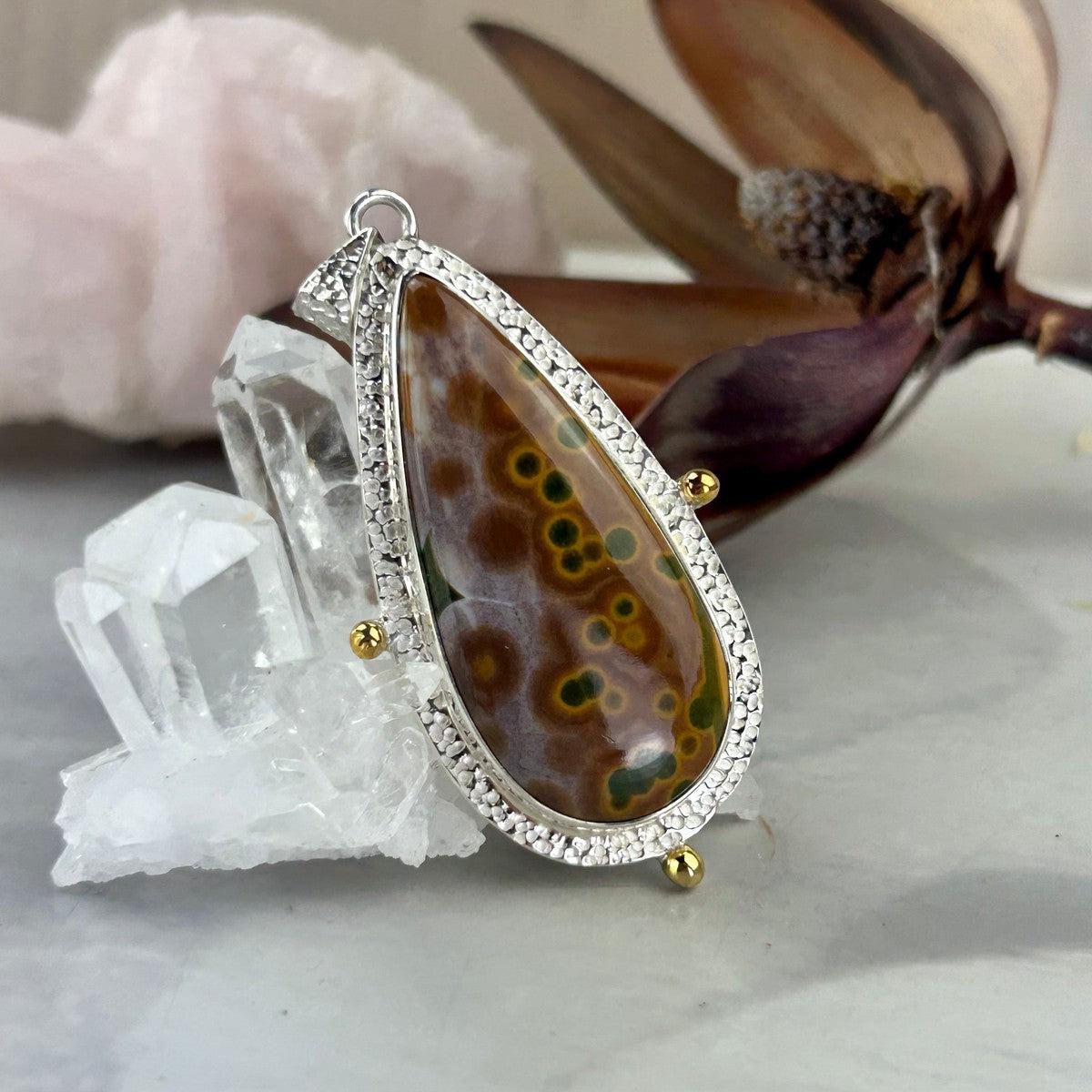 Ornate Crystal Pendant