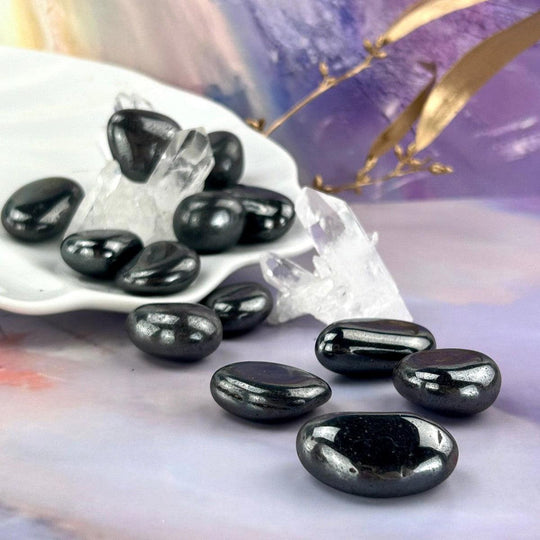 Hematite Tumbled Stones