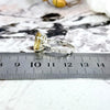 Citrine Oval Cut Ornate Ring