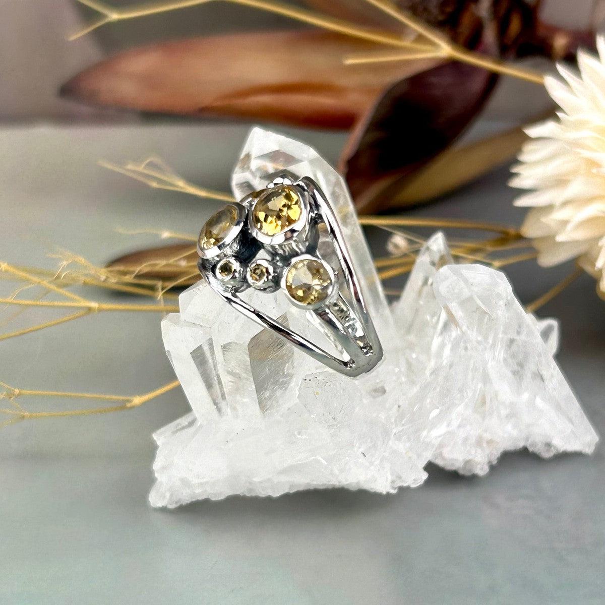 Multi Stone Gemstone Ring