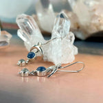 Crescent Moon Crystal Earrings