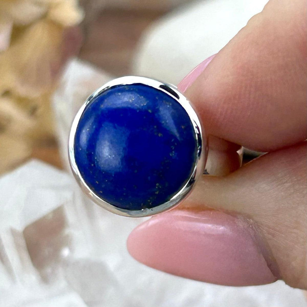 Small Stone Silver Ring