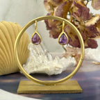 Amethyst Crystal Gold Jewellery
