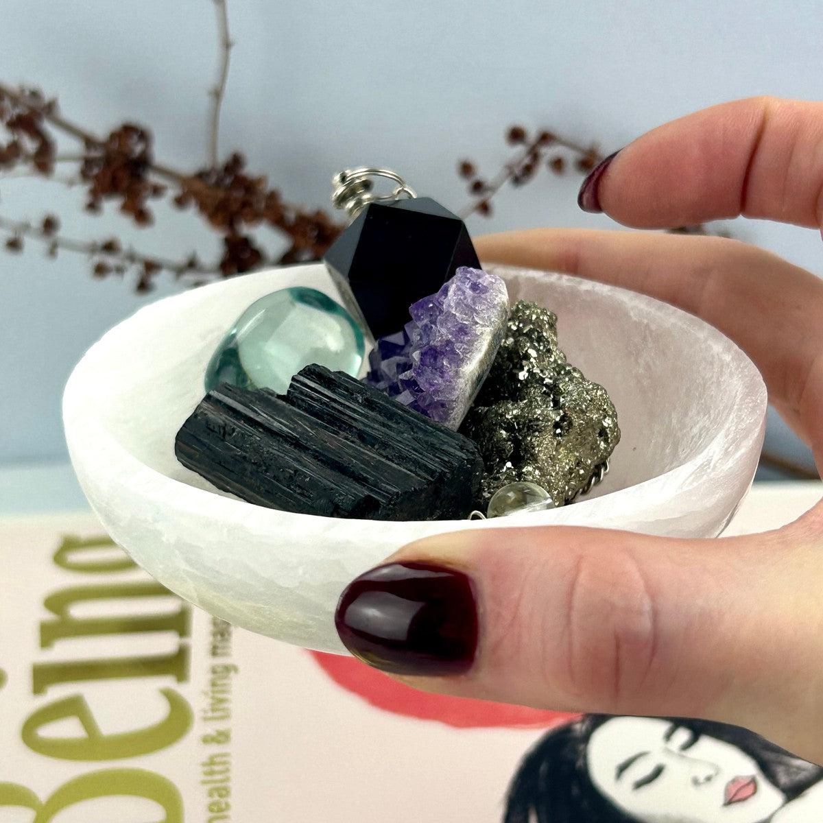 Medium Size Selenite Bowl