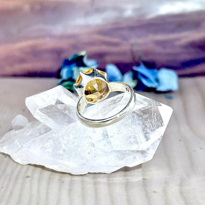 Citrine Fine Design Ring