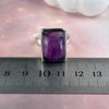 Amethyst Rectangular Shaped Ring