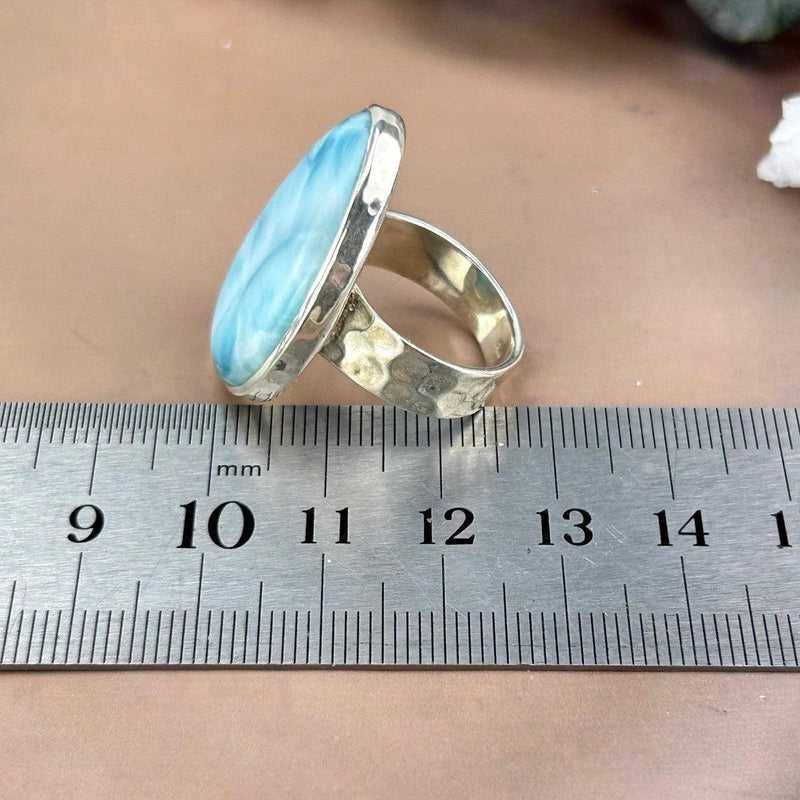 Caribbean Larimar Ring